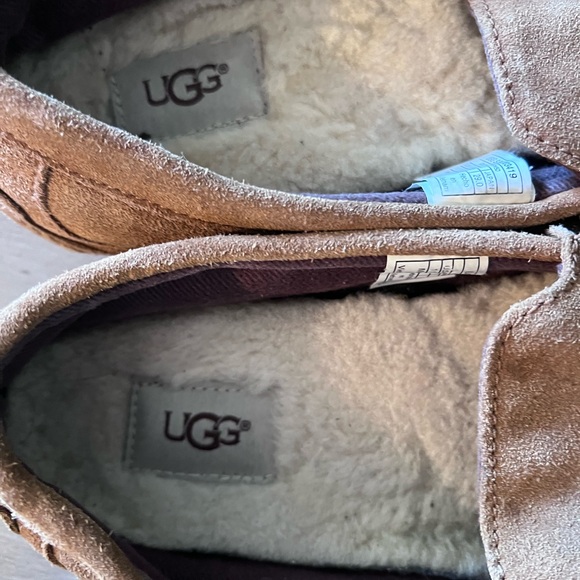 UGG Brown Suede Loafers UGG Alder Slip-On - Picture 4 of 10